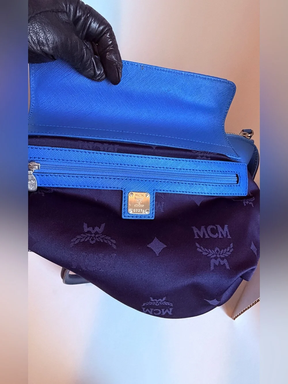 MCM Safiano office satchel- Large